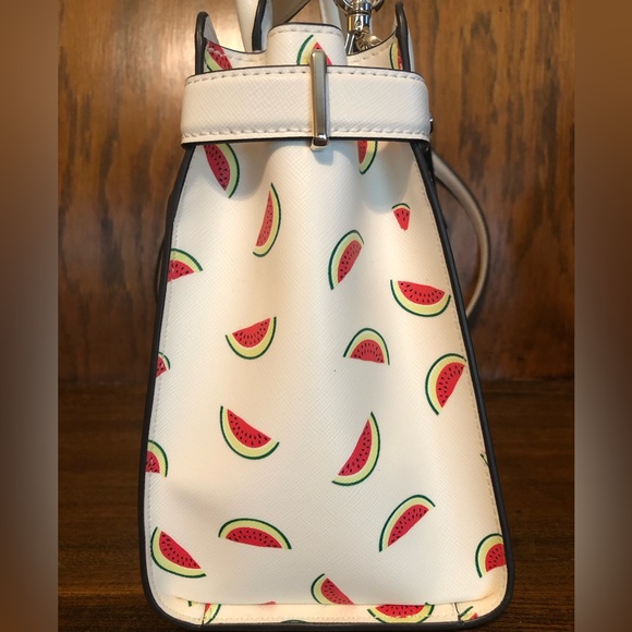 NWT-Kate Spade-SET-Staci-Watermelon Party-Medium Satchel & Large Zip Wallet-$628 - Picture 7 of 16
